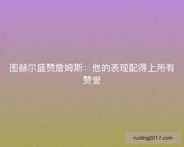 图赫尔盛赞詹姆斯：他的表现配得上所有赞誉